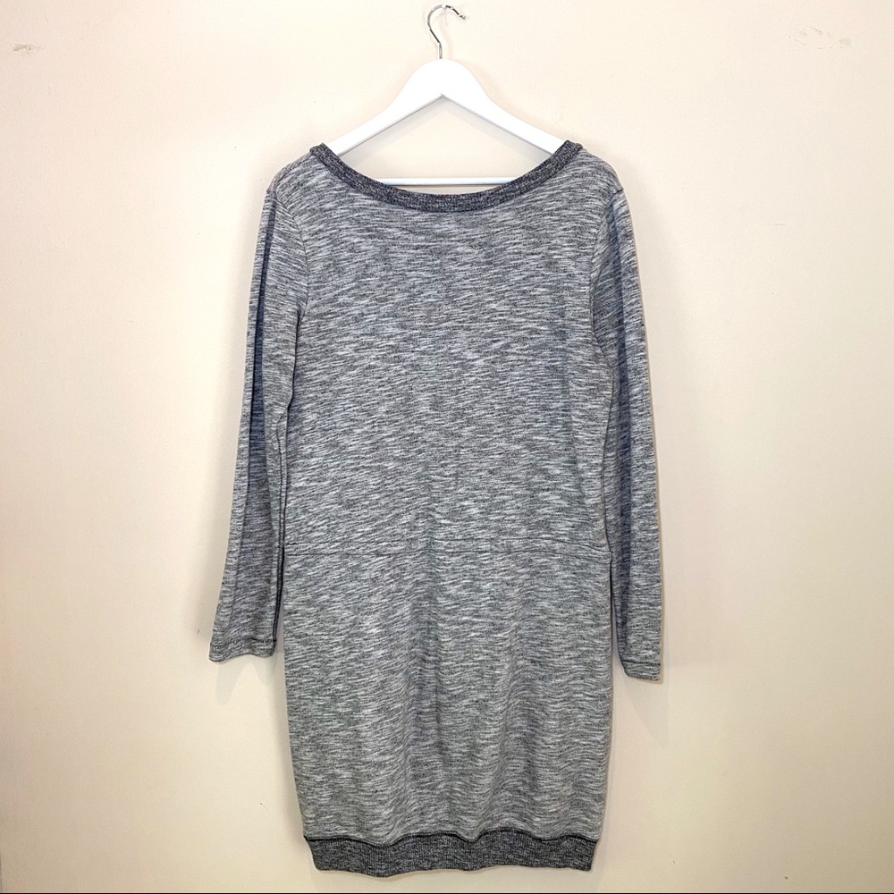 Converse Heathered Grey Drawstring Dress - Picture 5 of 6
